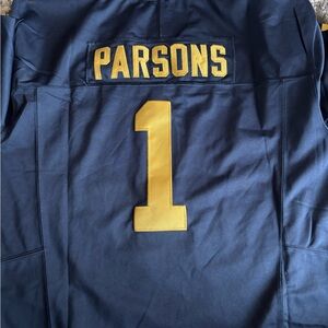 Micah Parsons throwback Green Bay jersey